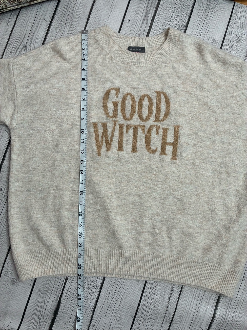 Vince Camuto Good Witch Graphic Sweater - Picture 8 of 11